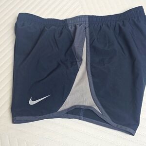 Women Nike Dark Blue Running Shorts